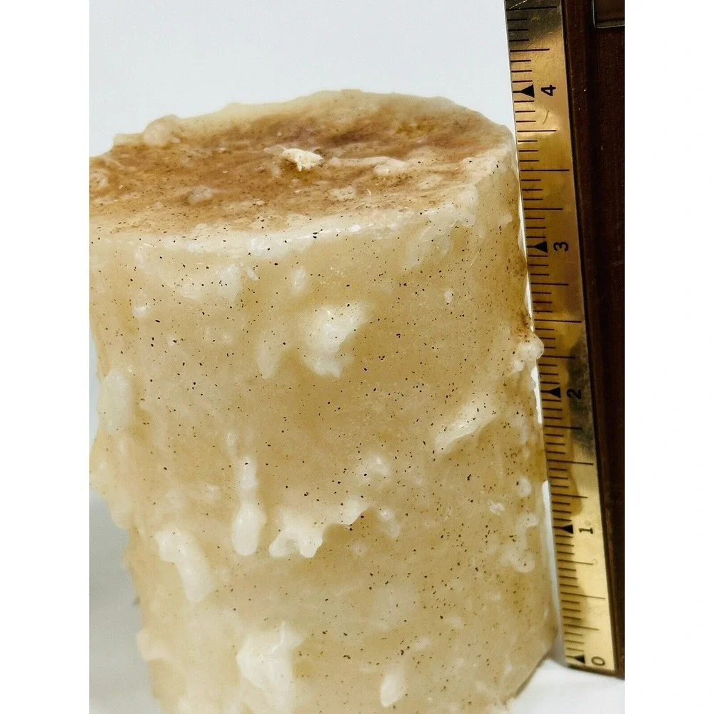2 Warm Glow Candle Co Cake Dipped Candles Sugar Maple scent‎ delicious scent